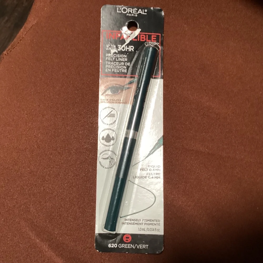 Loreal Paris Infallible Liquid Eyeliner 620 Green/Vert New 1.0 ml/0.034 fl oz